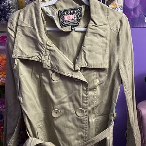 Khaki Lightweight Peacoat